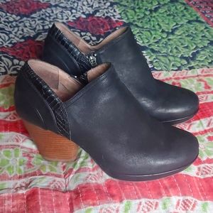 Dansko Booties Platform Heel, size 38